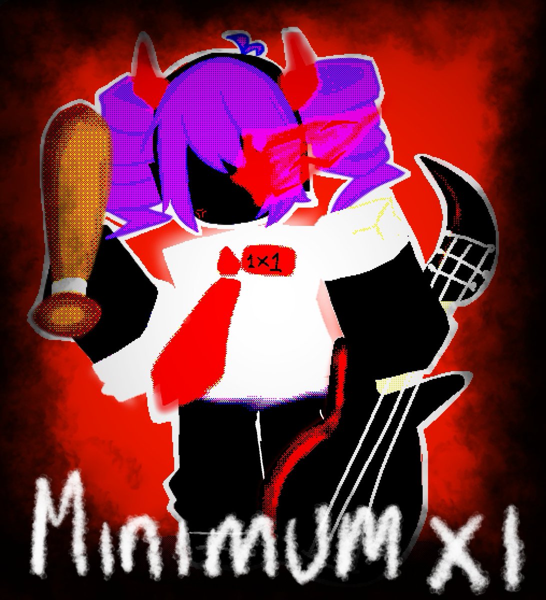 Ketwinpaca's tweet photo. Hola chicos que tal les traigo concepto mío de una skin de para 1x1x1x1 basada en "minimum rage"
De @MonochroMenace. Para forsaken.
Tendría un costo de 2000 con un mix de minimum rage!!. Espero que les guste el concepto.
#Forsaken #utau #minimumrage https://t.co/pc6ggjfIys