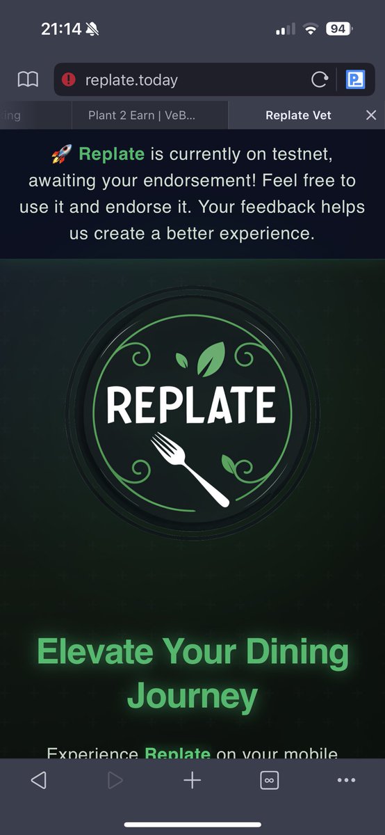 Siebenstaub's tweet photo. What's up with #Replate? The app received rewards to distribute from the #VeBetter Allocation this week. But where can you find the app? Nothing can be found from Testnet either! And not a single post on her X page. Is the app scam? 😤🤯 https://t.co/dC0YEv3aVC