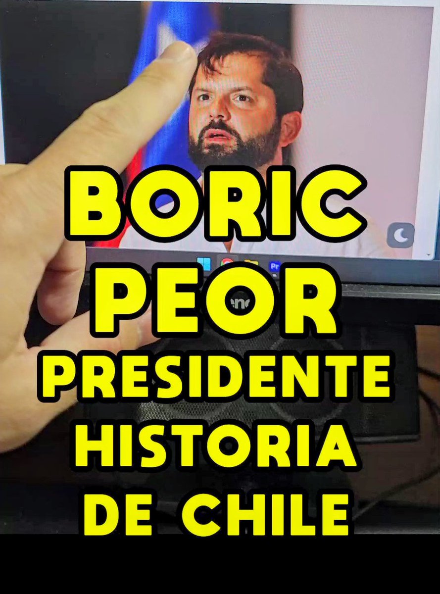 #BoricElErrorDeChile
#ChileAnticomunista