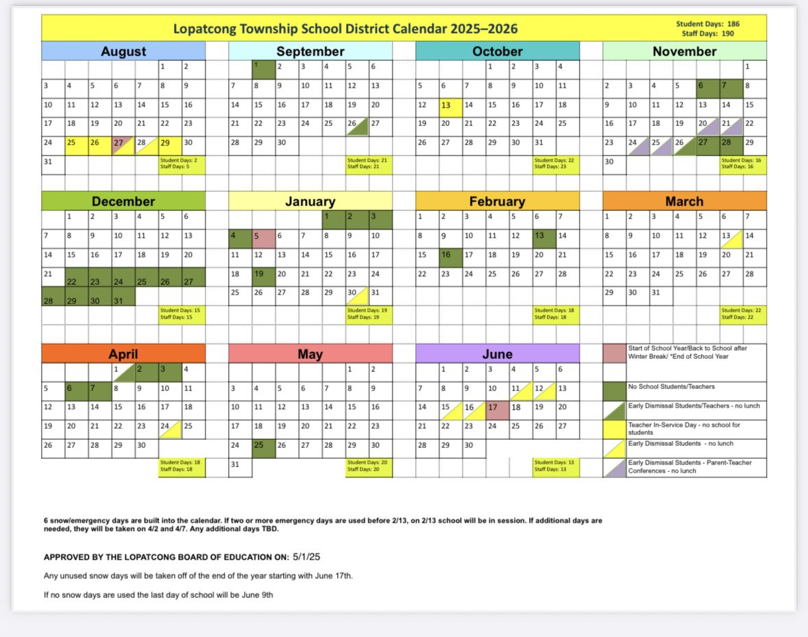 See our 25-26 District Calendar below 👇