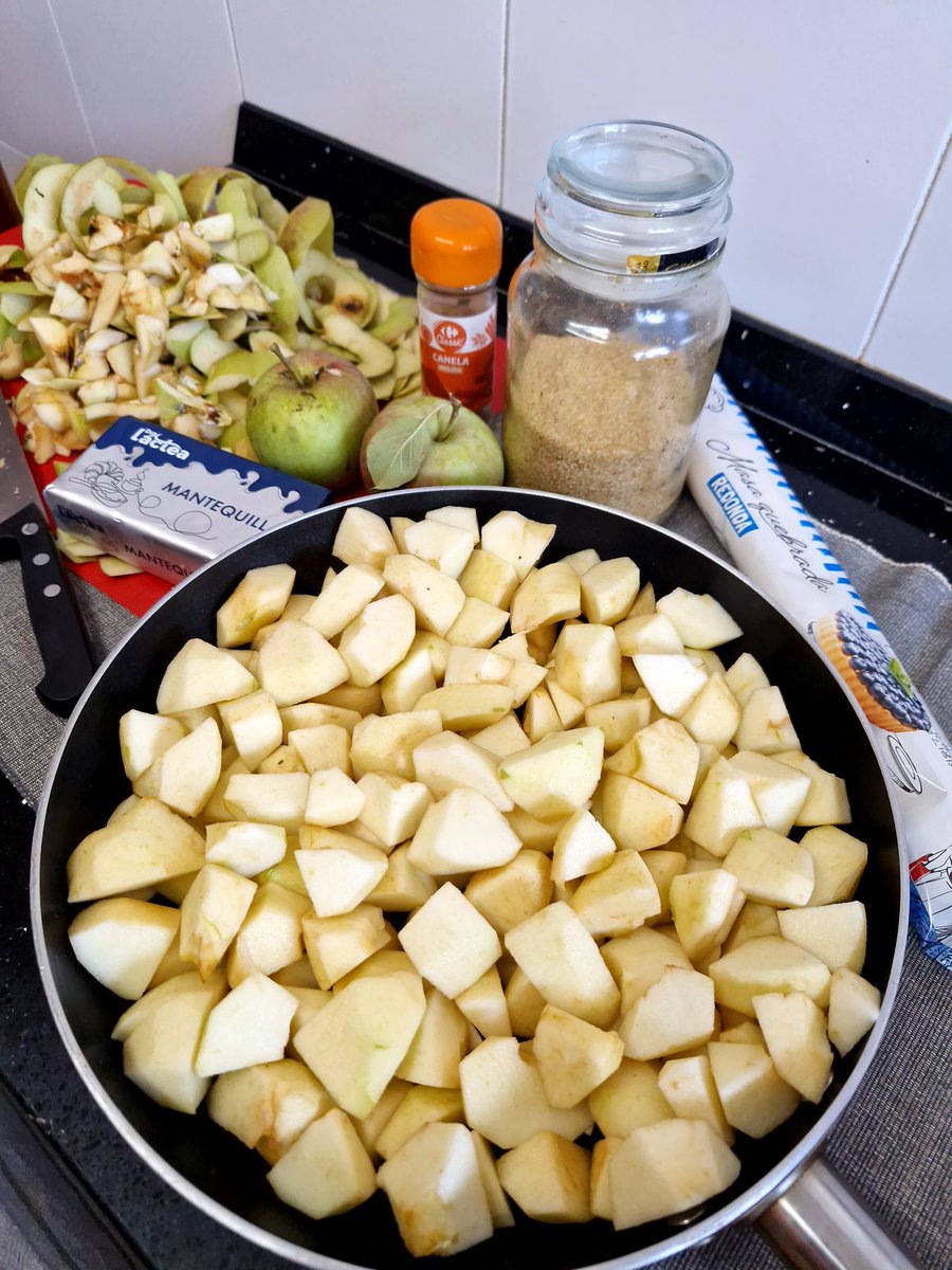 Y de postre Tarta Tatin
