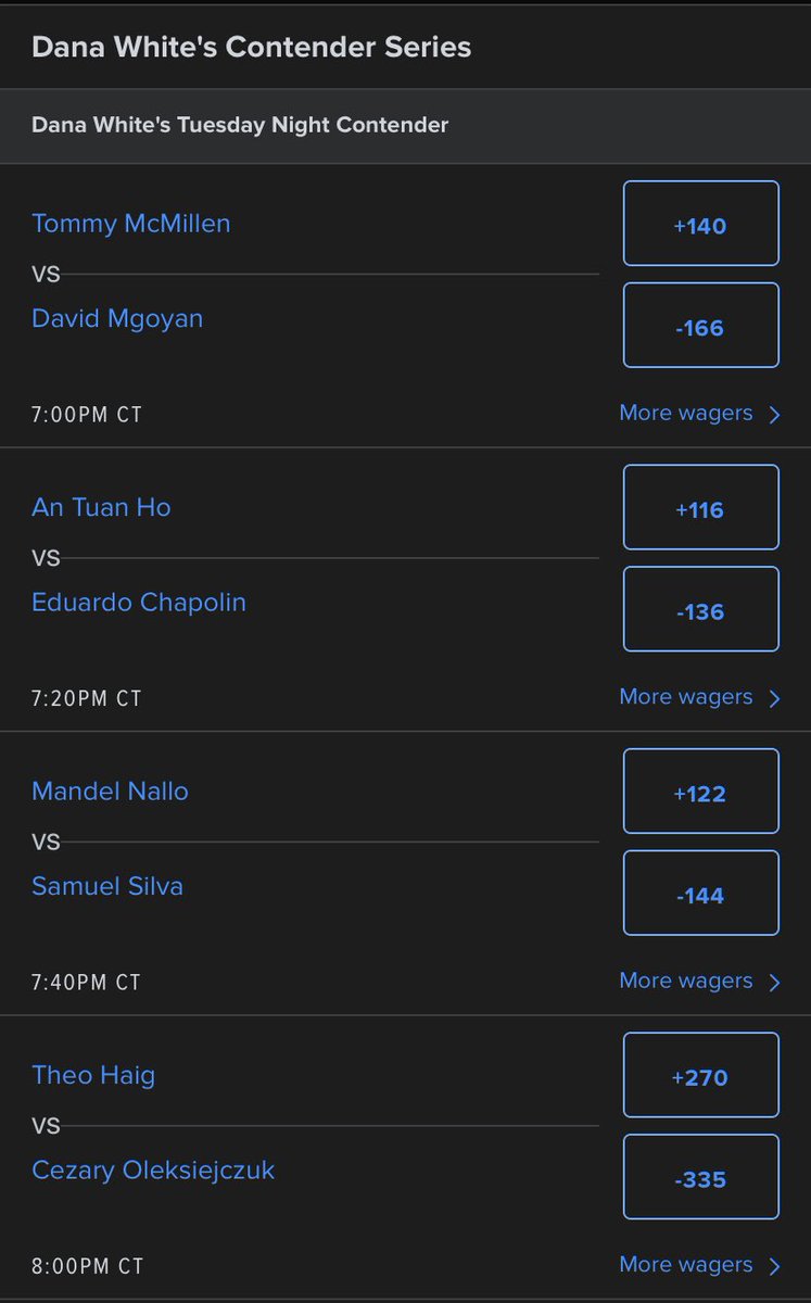 VictoryVisionML's tweet image. DWCS TONIGHT 🥋🥊

A SUB AWAY FROM A PERFECT, YOU HEARD THAT RIGHT, PERFECT CARD LAST WEEK ‼️

SENDING PLAYS TO EVERYONE WHO LIKES 💚 + FOLLOWS @VictoryVisionML 

FULL CARD HERE 🫴 dubclub.win/r/p/pri-jpyrj/…

#GamblingX