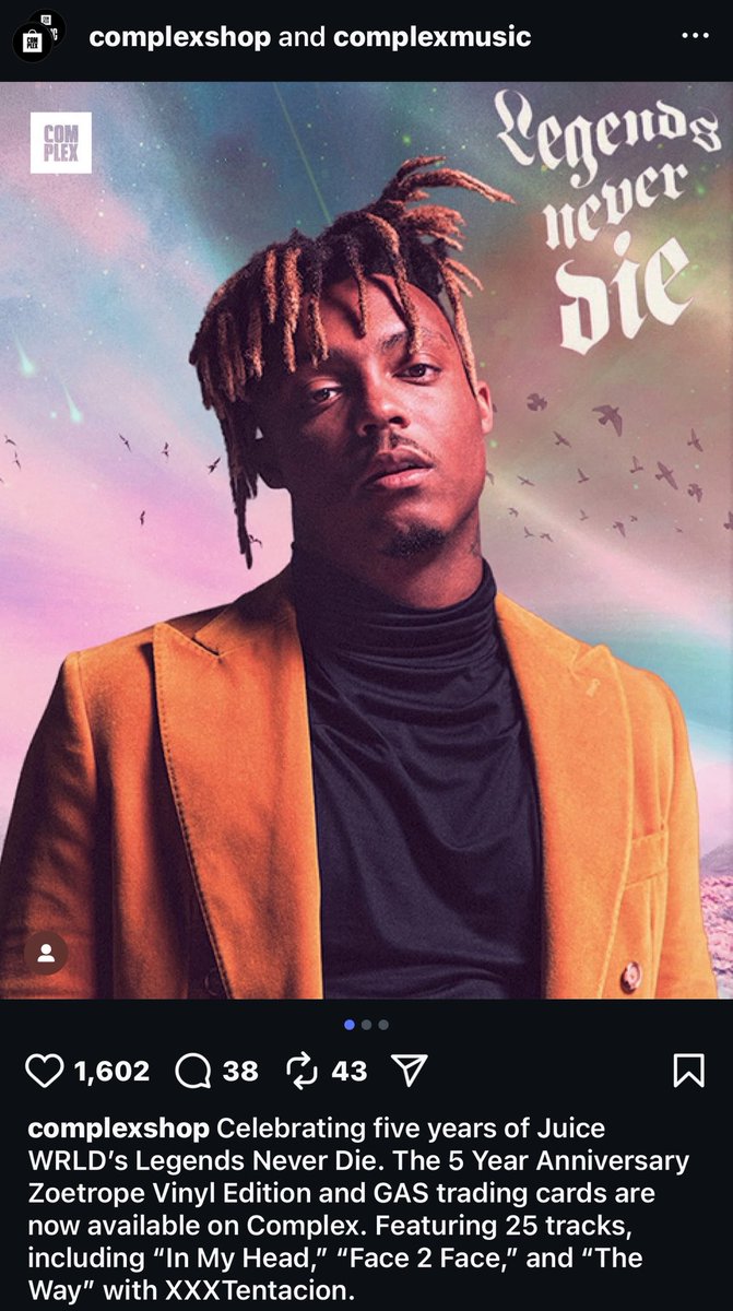 New Juice WRLD x GAS trading cards on Complex 😭

Prices:
Zoetrope Foil Card - $49.99
Trading Card - $20