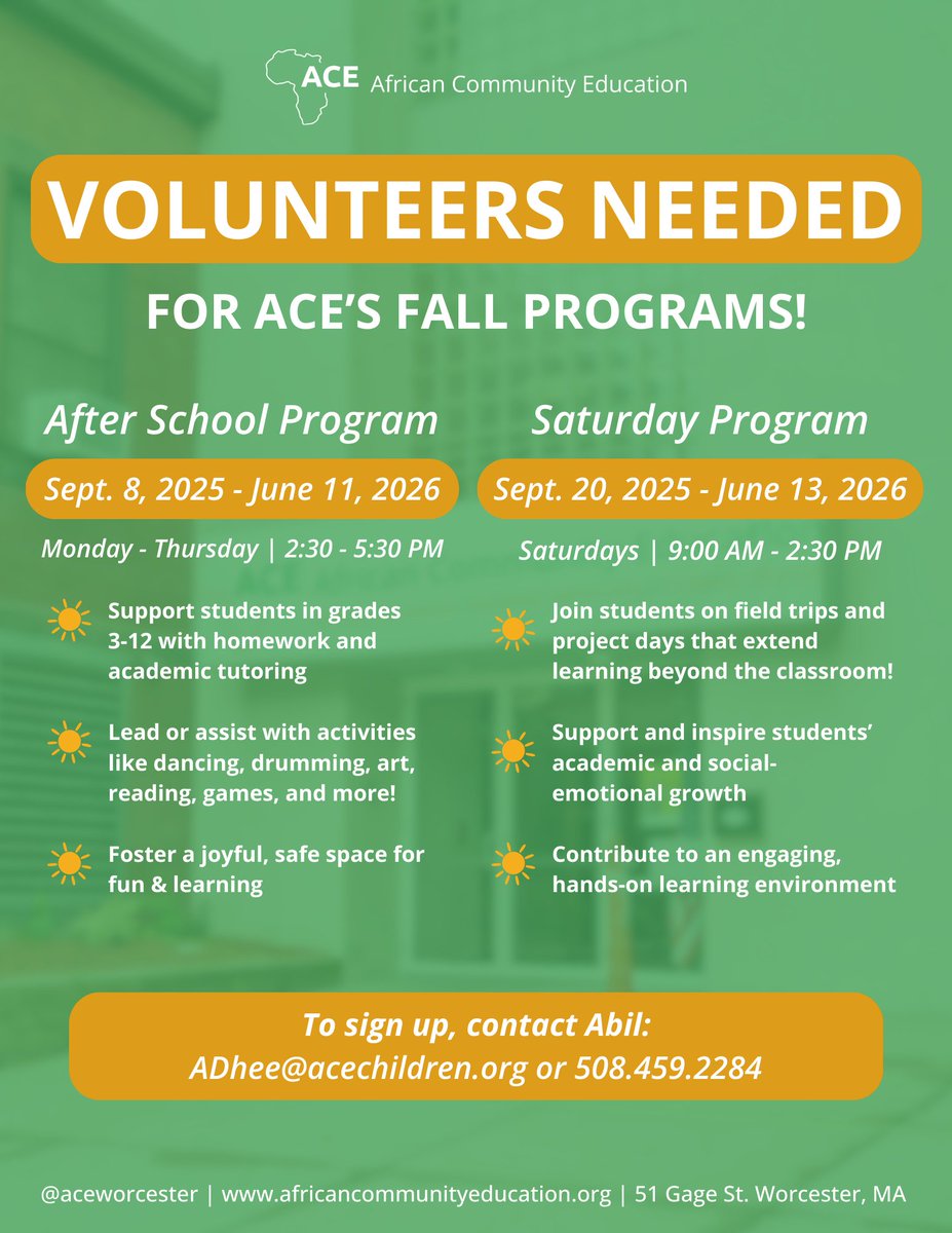 African Community Education tweet media