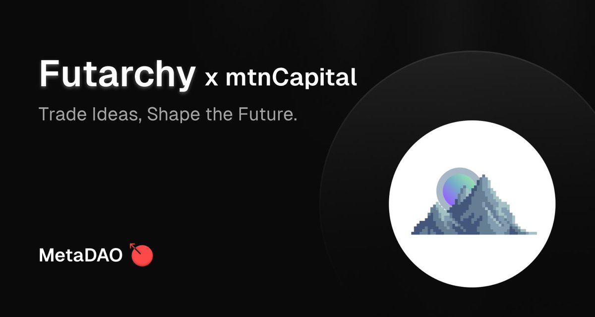 MtnCapital 清算的 MetaDAO 提案公告