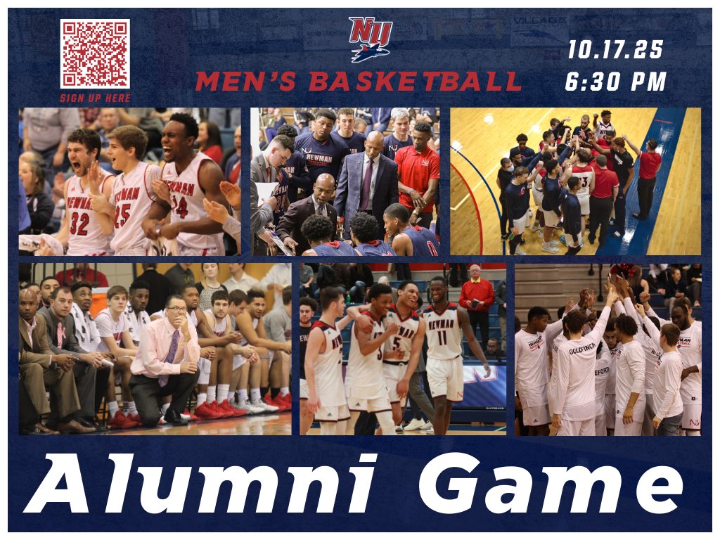 Newman Men’s Basketball (@newmanjetsmbb) on Twitter photo Calling all Newman Men’s Basketball alumni !!
Come join us back in Fugate Gymnasium on October 17 for our annual Alumni Game. 
#JetPower✈️ Calling all Newman Men’s Basketball alumni !!
Come join us back in Fugate Gymnasium on October 17 for our annual Alumni Game. 
#JetPower✈️