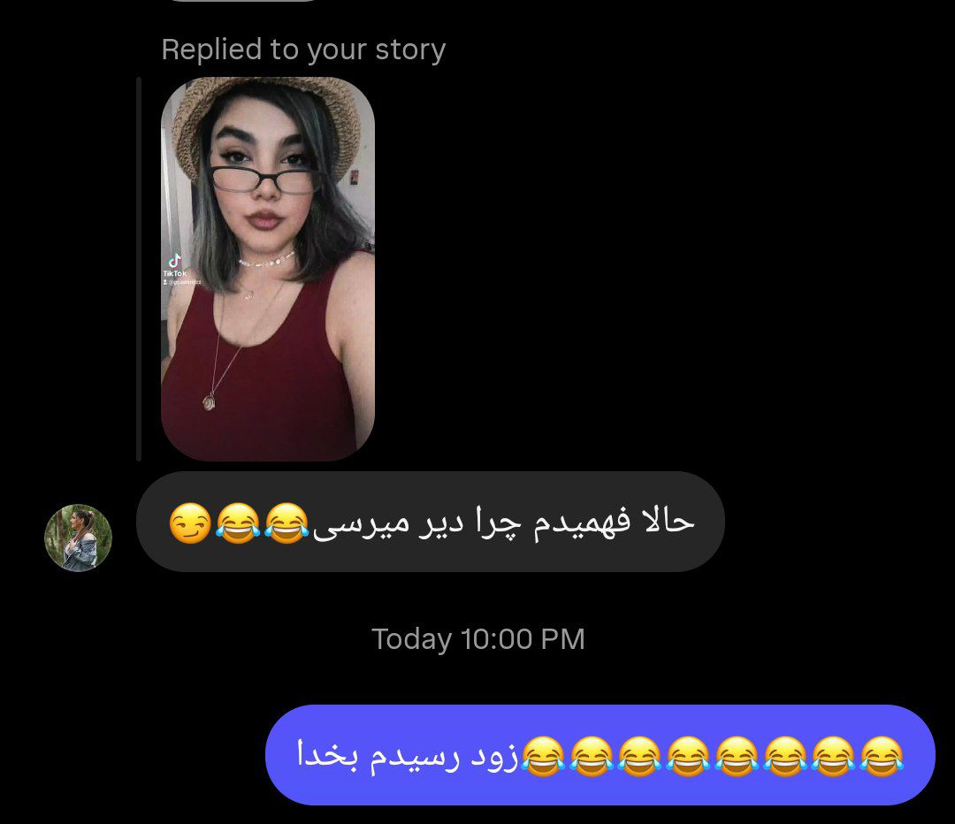 وقتی ناخونکارت استوریاتو میبینه🤭😂