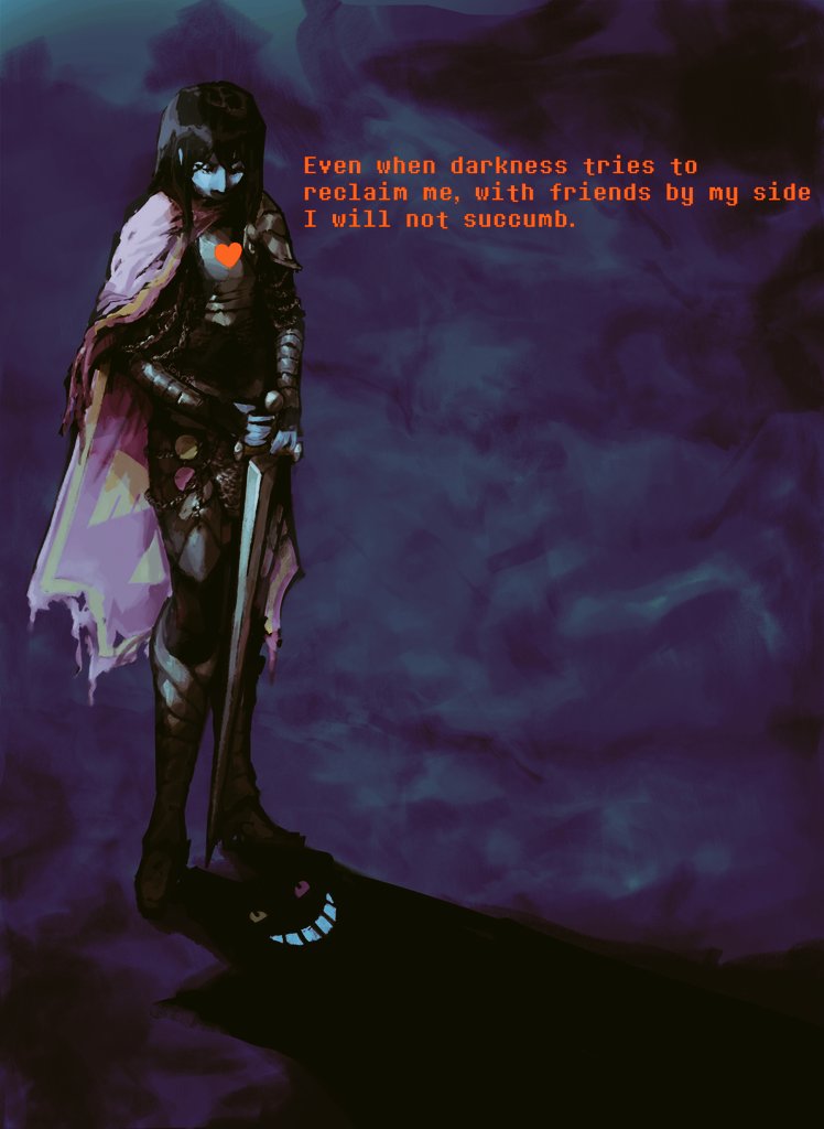 I kinda rushed it gah...

#DELTARUNE