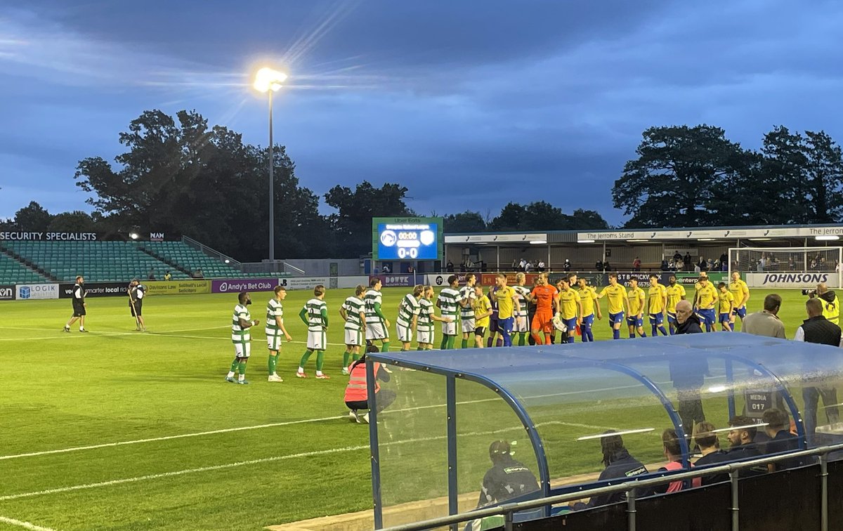 <a href="/SolihullMoors/">Solihull Moors FC</a> v <a href="/YTFC/">Yeovil Town FC</a> here tonight in the <a href="/NL_Enterprise/">Enterprise National League</a>