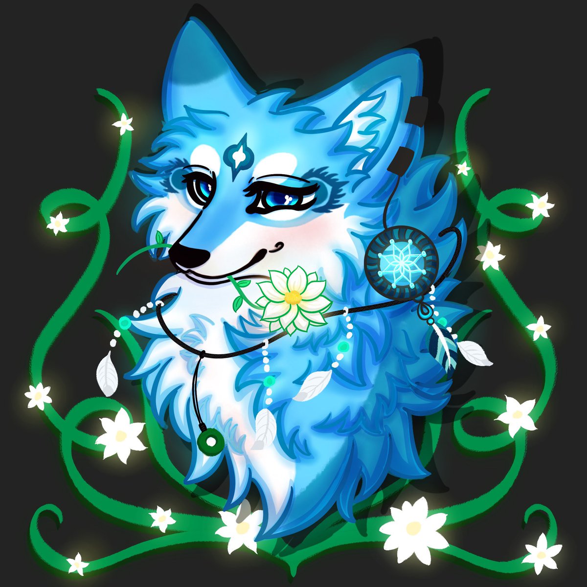SilverwolfCaleb's tweet photo. A gift to good friend ～🎁🐺

#wolf #originalcharacter #feralart #oc #CangLang #蒼浪 https://t.co/drADgOtN9J