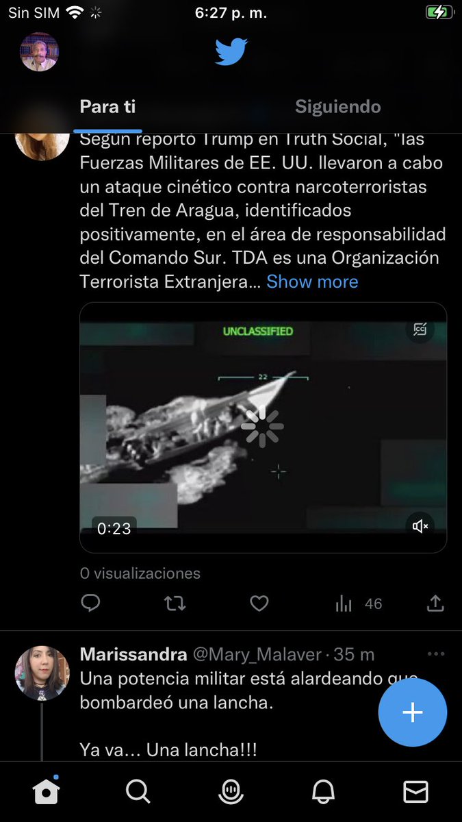 Aquí lo importante es: “Con qué fin el propio Trump lanza este video contra un peñero..?