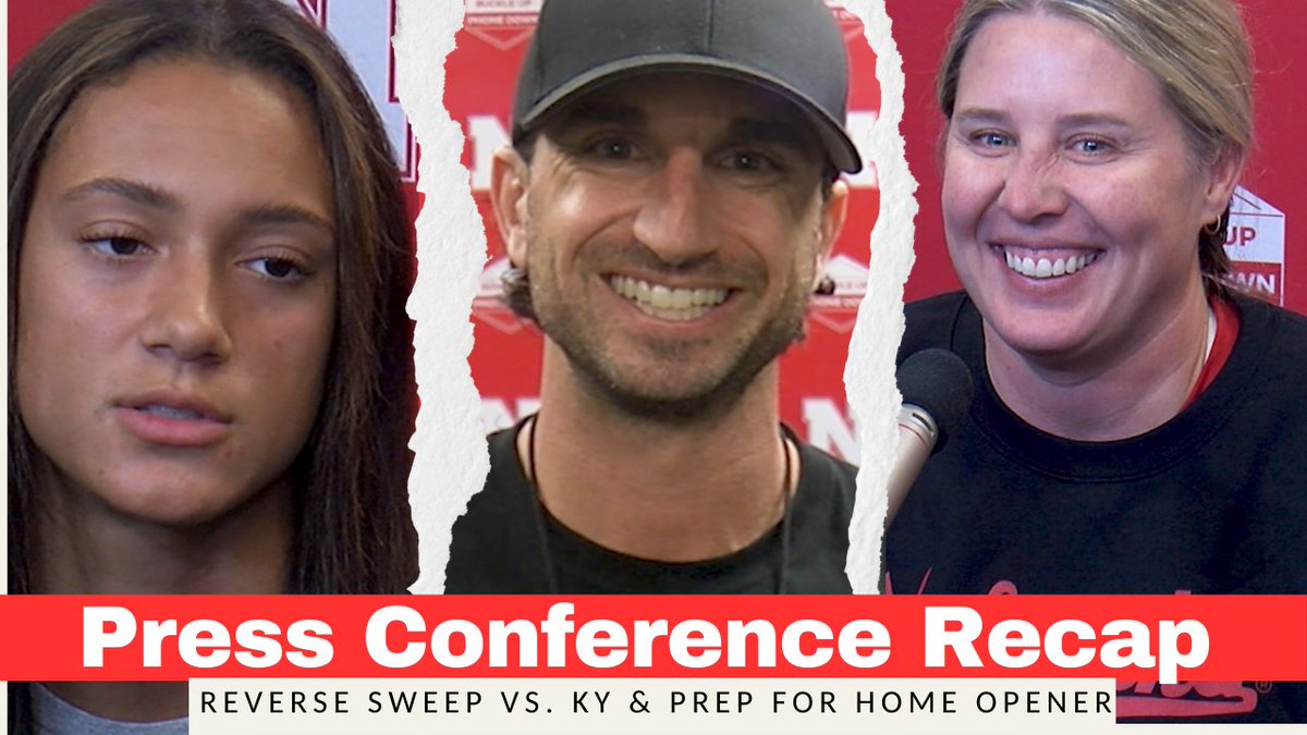 randysilvertv's tweet image. Don&apos;t have time to watch Harper Murray and Dani Busboom Kelly&apos;s press conference, no worries! 

I break it down for you with the biggest news, sound, and analysis!

youtu.be/lM8Lj7erK_4

#gobigred #huskersvb #cornhuskers