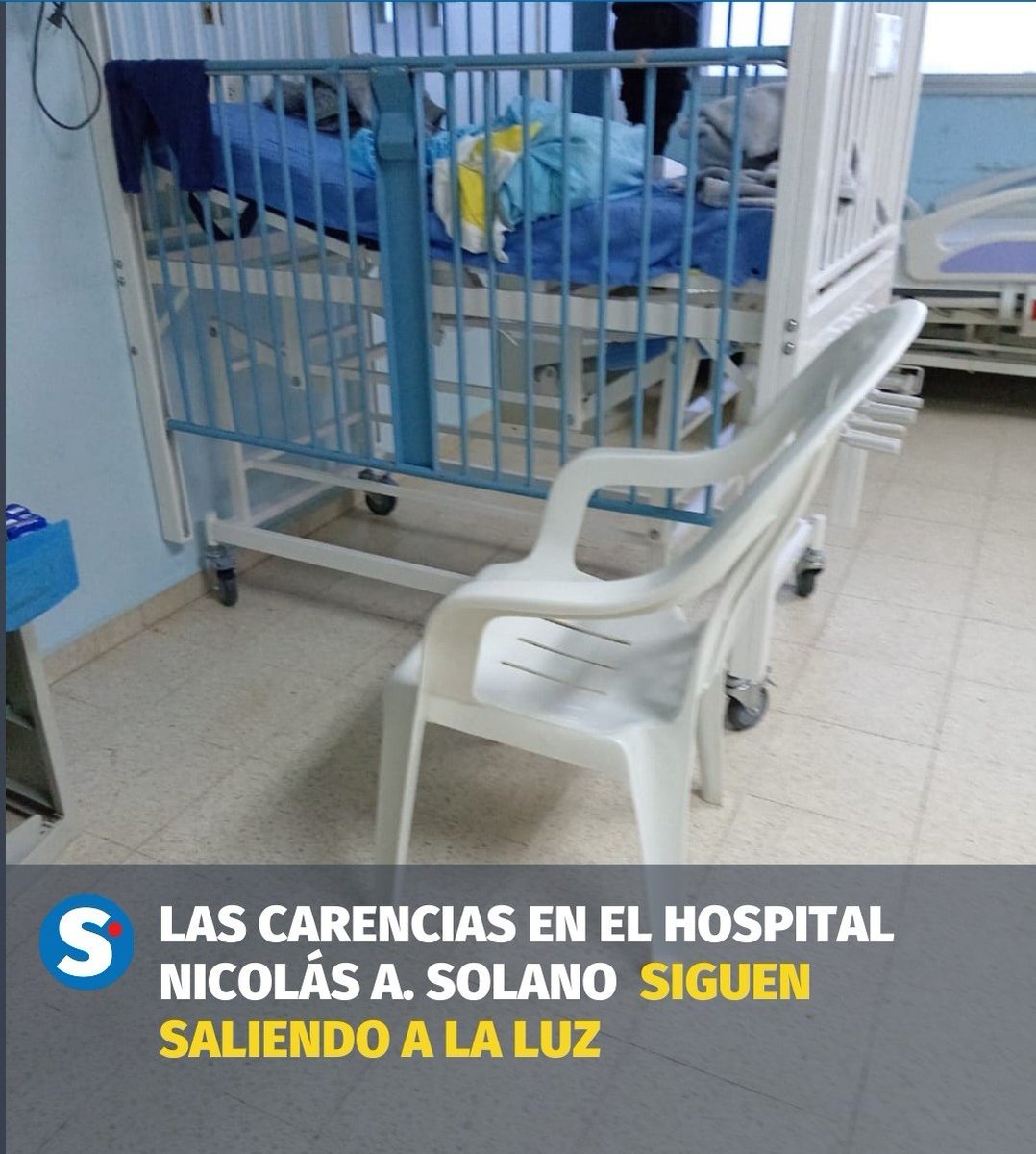 Mientras tanto el gobierno se gasta 165 millones anuales en seguros privados...y este es uno de los hospitales que se cae por falta de fondos y una administraccion deficiente .