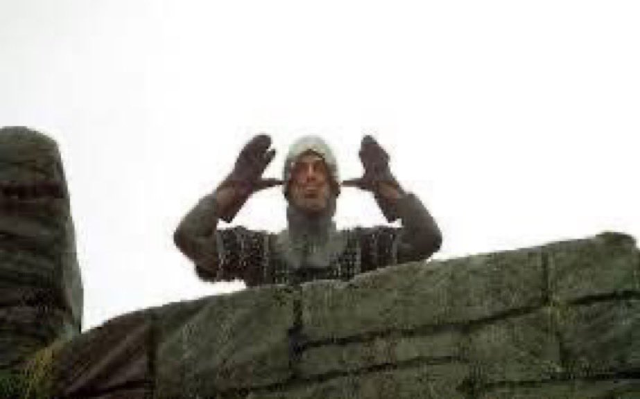 ‘Your Mother paints roundabouts and your Father shouts at hotels’ #MontyPython