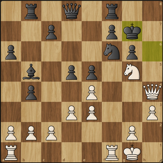 Bonito ejercicio de táctica hoy en Lichess.🔝♟️

Juegan las piezas blancas.🤍