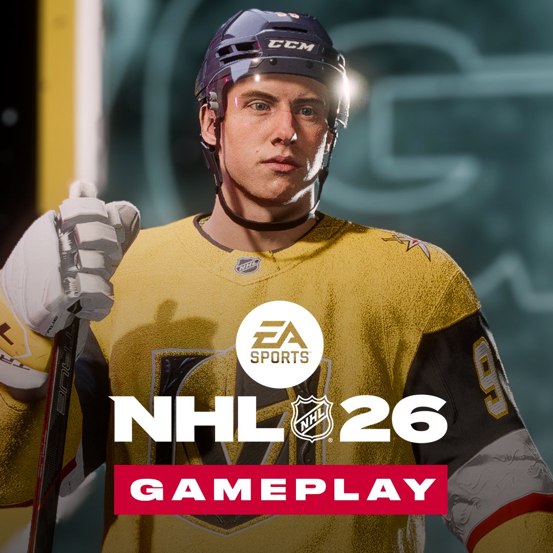 EASPORTSNHL's tweet image. You wanted it. 
More #NHL26 Gameplay is coming tomorrow!

Set your reminder: youtu.be/WL3fhRknaDk