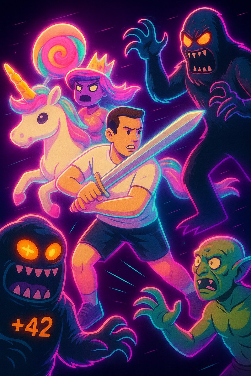 pulzup's tweet image. Day 26. 30 days to go.
Day work — night hack! While we’re grinding, scroll through our new comic.

PS: only 3 days left in our fitness challenge.
PPS: we just applied to host an event in Tbilisi.

#PulzUp #IndieGameDev #FitnessGame #RPG #CardBattler #IndieDev #Gamification