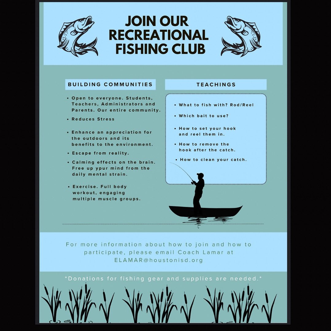 🎣🎣Fishing Club <a href="/WestBriarMS/">West Briar Middle School</a>