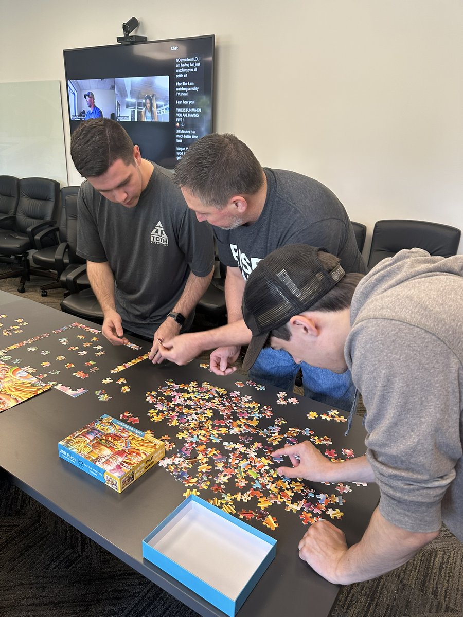 TothAssoc's tweet image. This year, we hosted our first-ever TOTH Olympics! It was a fun day of friendly competition.

Employees competed in events, such as puzzle solving and a 4x100 meter relay race. The day showcased what we value most: collaboration, creativity, and community.

#StrongerCommunities