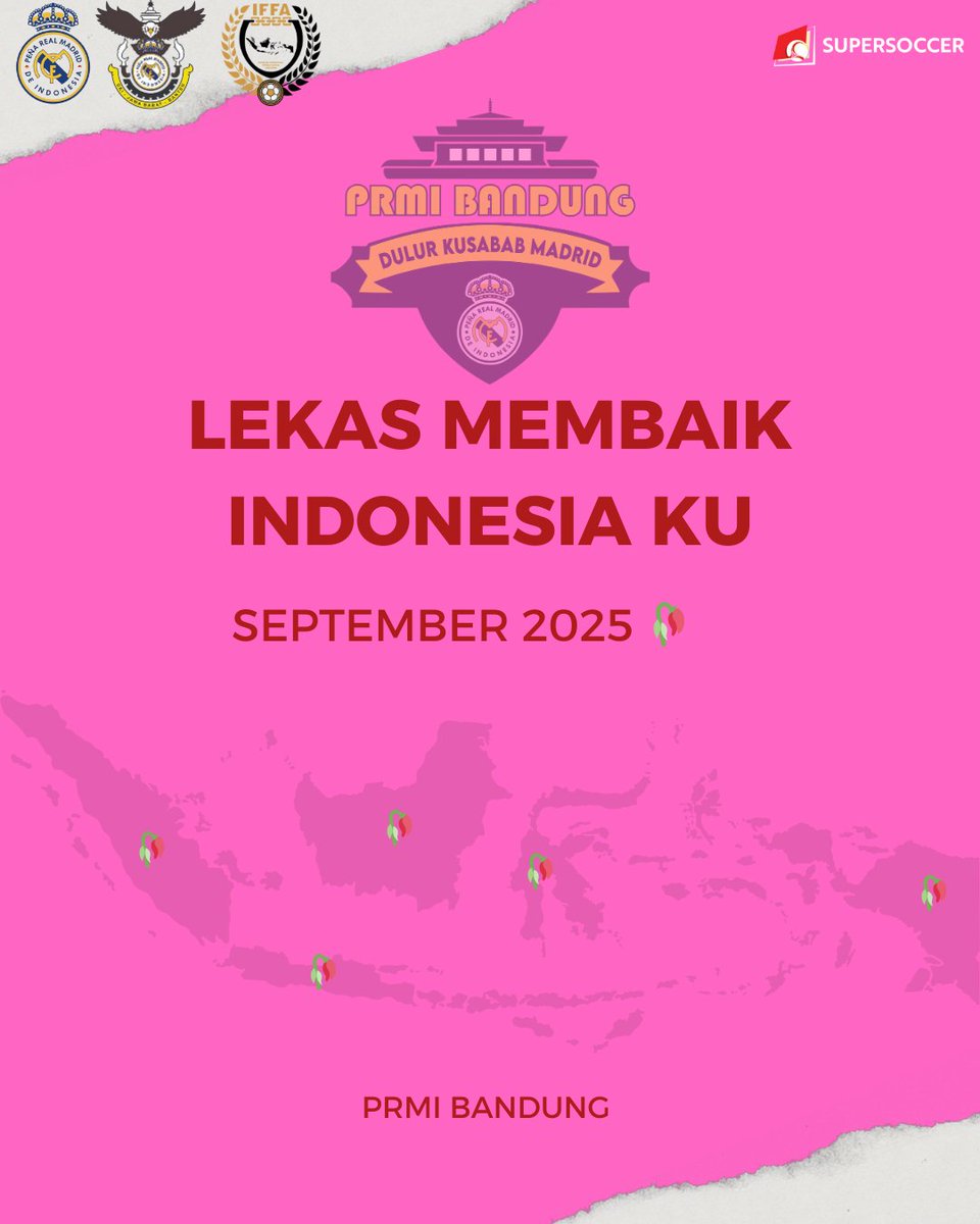 Peña Real Madrid de Indonesia Bandung tweet media