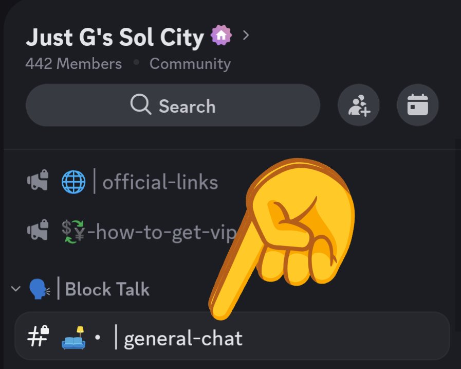 TBG_JUST_G's tweet image. Solana giveaway is now live in my crypto, music and gaming community 
👉 discord.gg/SolCity!
🎉4 winners 🎉 
🚨 ONLY 1 HOUR TO ENTER 🚨 

JOIN, COMPLETE the captcha, go to #GeneralChat, &amp;amp; click 'ENTER' on the giveaway message! Easy 🤘

The only requirement is 3 messages or
