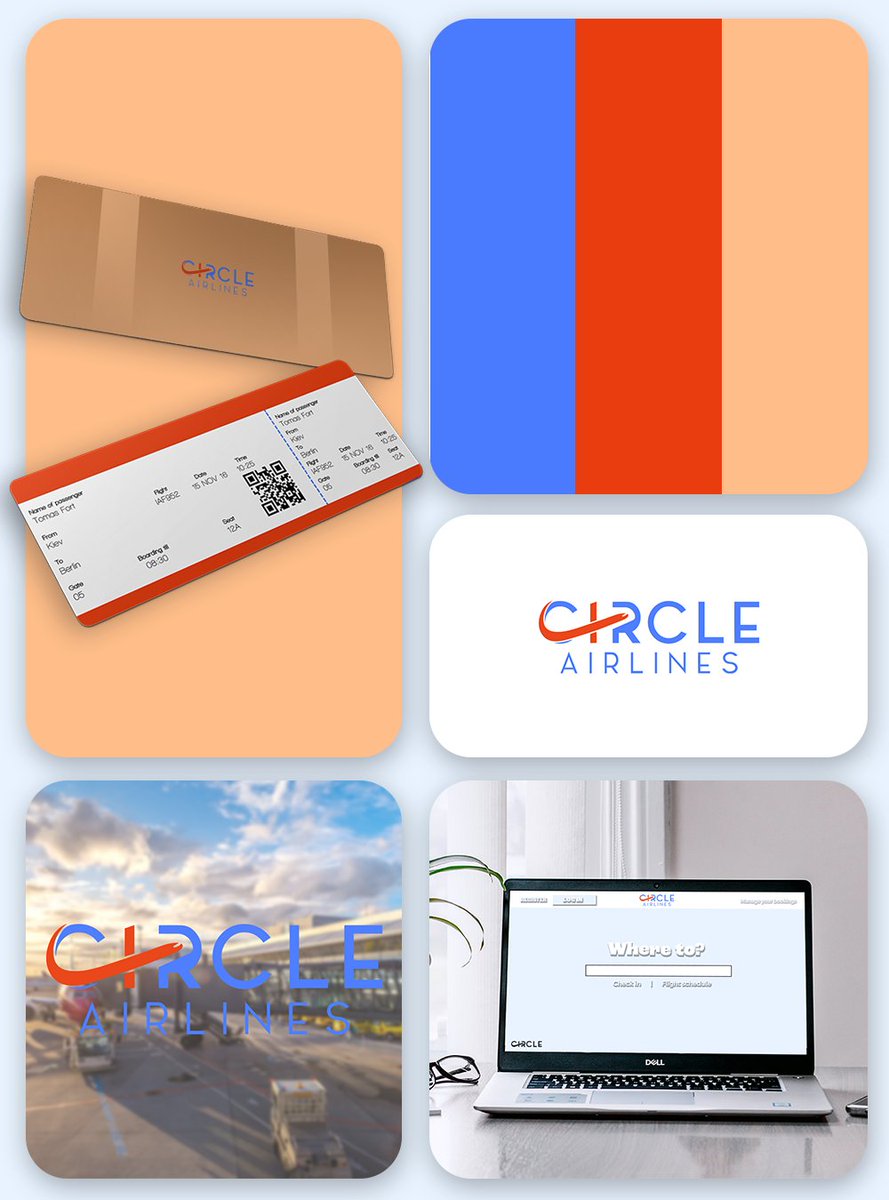maxgraphdesign's tweet image. ✨ New Project Spotlight ✨
I had the pleasure of designing a logo for Circle airlines, a mockup airline company!

The goal was to create a brand identity that feels modern and minimal.

Need a logo that tells your brand’s story? DM me, I’d love to help! (Link in bio)

#branding