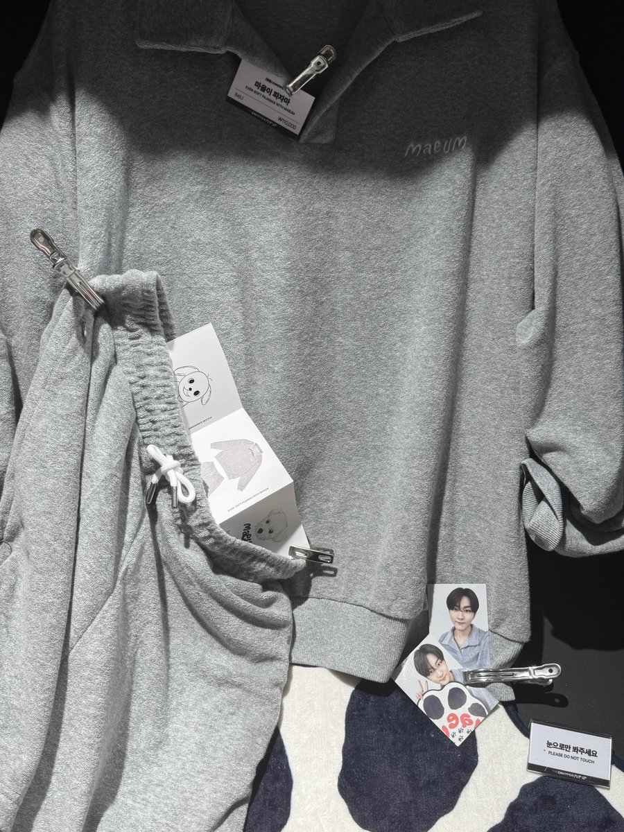 ルームウェア・パジャマ JUNGWON EVER-SOFT PAJAMAS WITH MAEUM