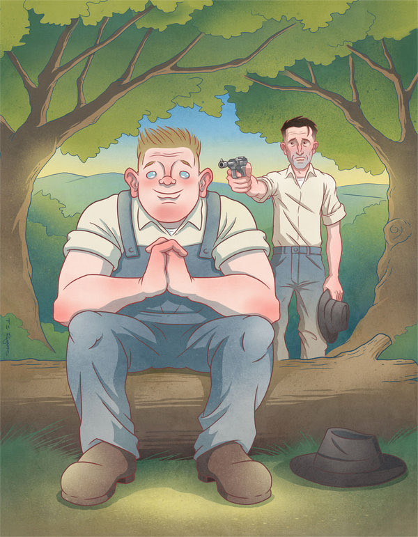 MurraysMatt's tweet image. Why did they make us read a book about a retard getting his head blown clean off in high school. What was I supposed to get out of that besides this