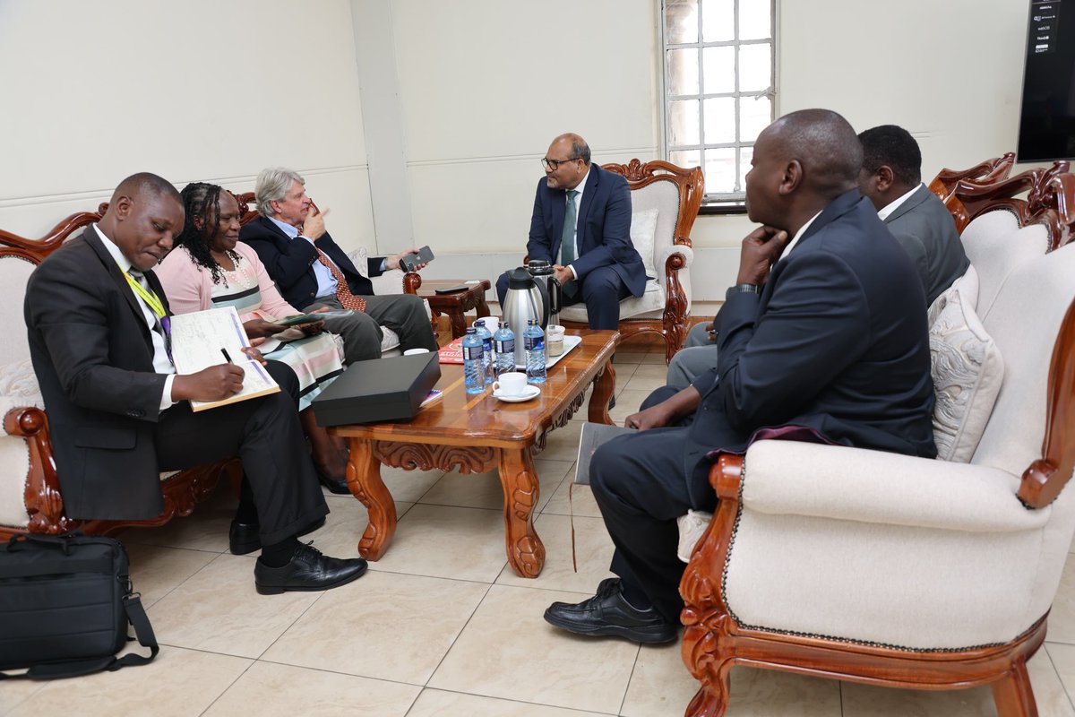 Held discussions with my friend @Bruce Scott  Dr. Osano Philip, Dr. Catherine Muthuri, Country Director <a href="/CIFOR_ICRAF/">CIFOR-ICRAF</a> #ICRAF I appreciated update on work being done at Soil Science Laboratory that serves not only Kenya but also the wider region. The discussions further highlighted