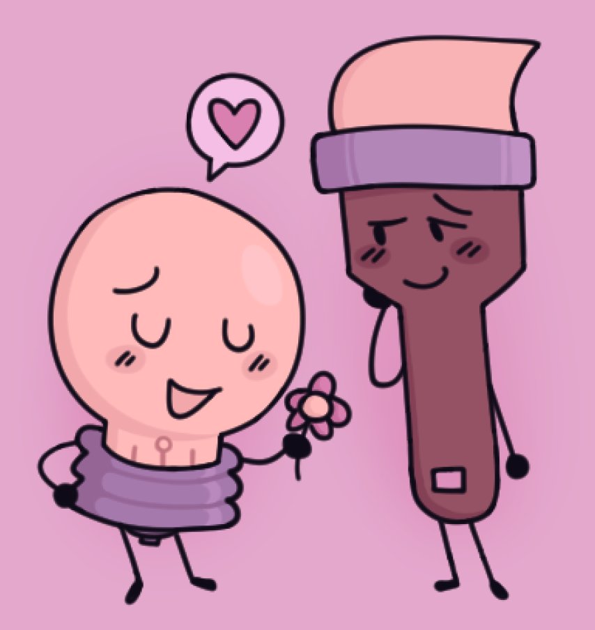 (day 110, ft paintbrush) theyre so in loveeee