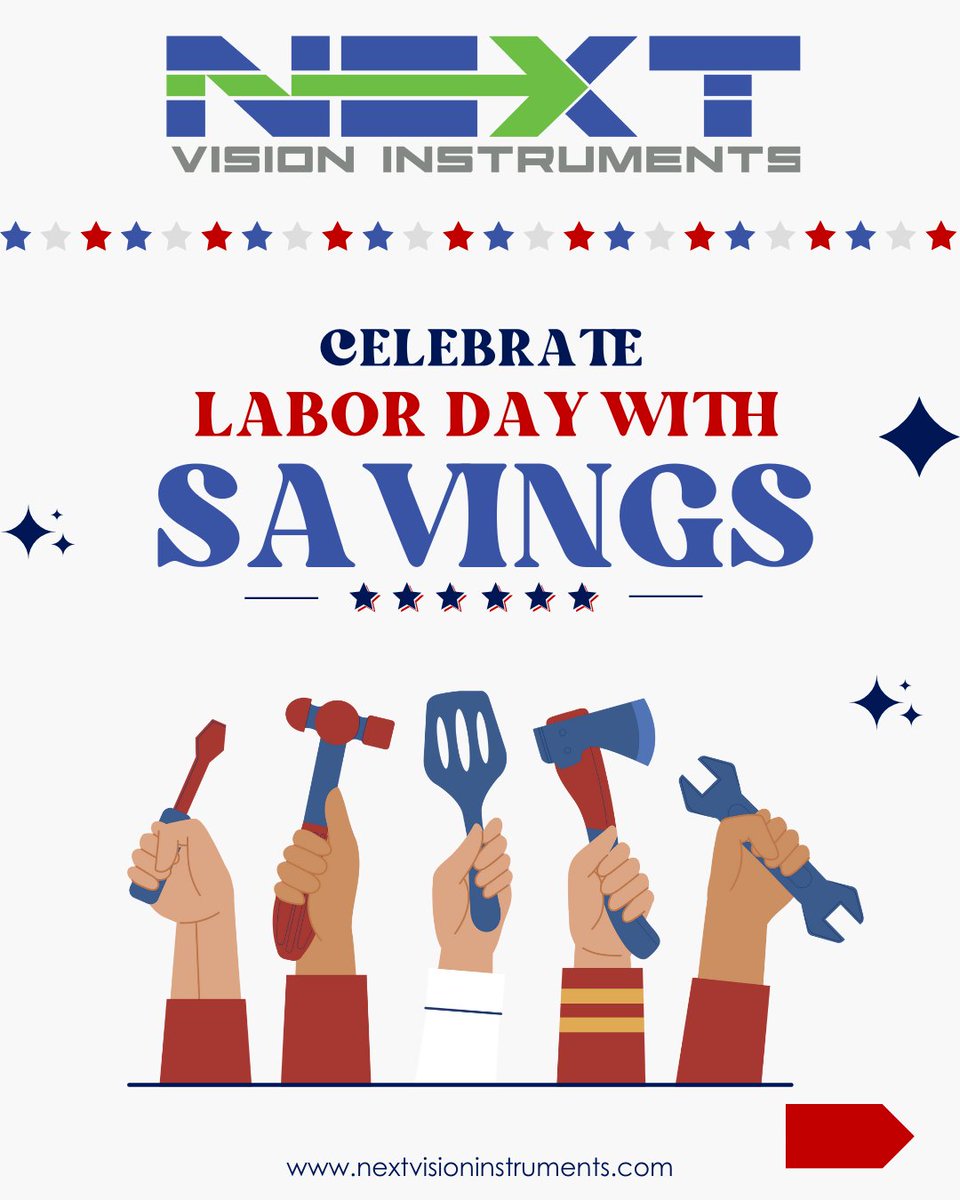 NextVision_'s tweet image. Celebrate Labor Day with MAJOR SAVINGS! Reach out today! 😎

727.483.9140
Sales@nextvision2020.com
nextvisioninstruments.com

#nextvisioninstruments #eyecare #eyedoctor #ophthalmology #optometry #visioncare #eyecareprofessionals