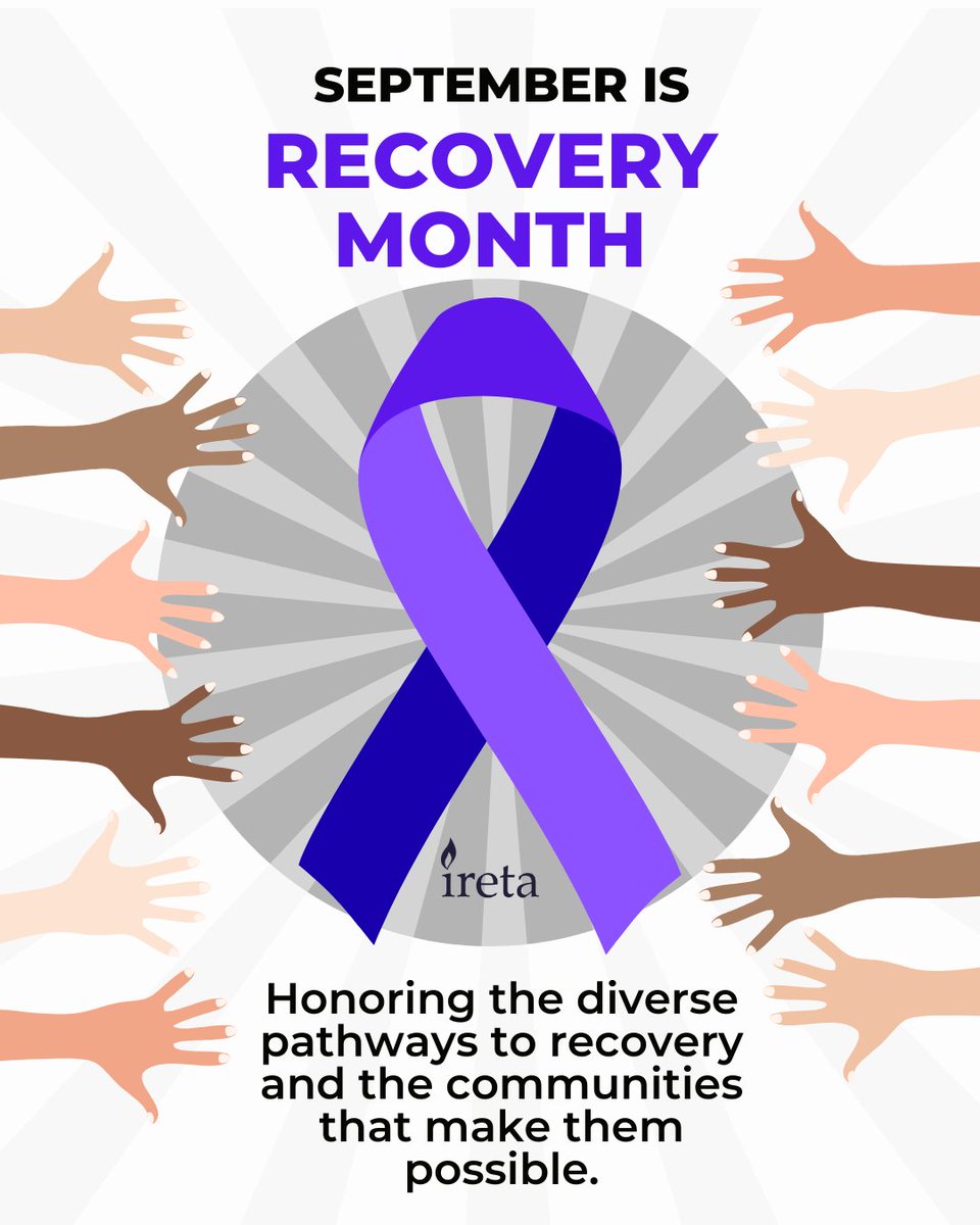 September is Recovery Month 💜

We honor the many diverse pathways to recovery—and the communities that make them possible. Recovery looks different for everyone, but no one walks the journey alone. Together, we celebrate resilience, connection, and hope.