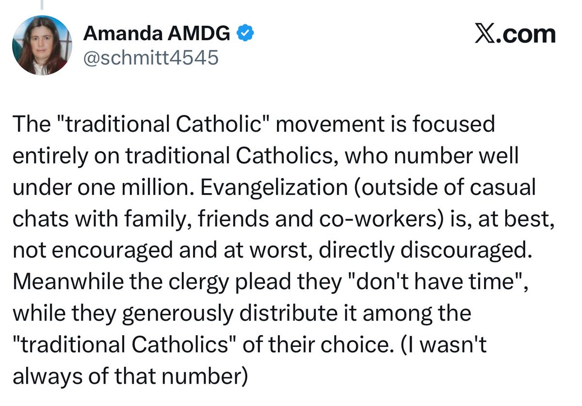 Amanda says sedevacantists urge fellow Catholics not to convert non-believers.

In reality, those words came from the mouth of her Vicar of Christ.