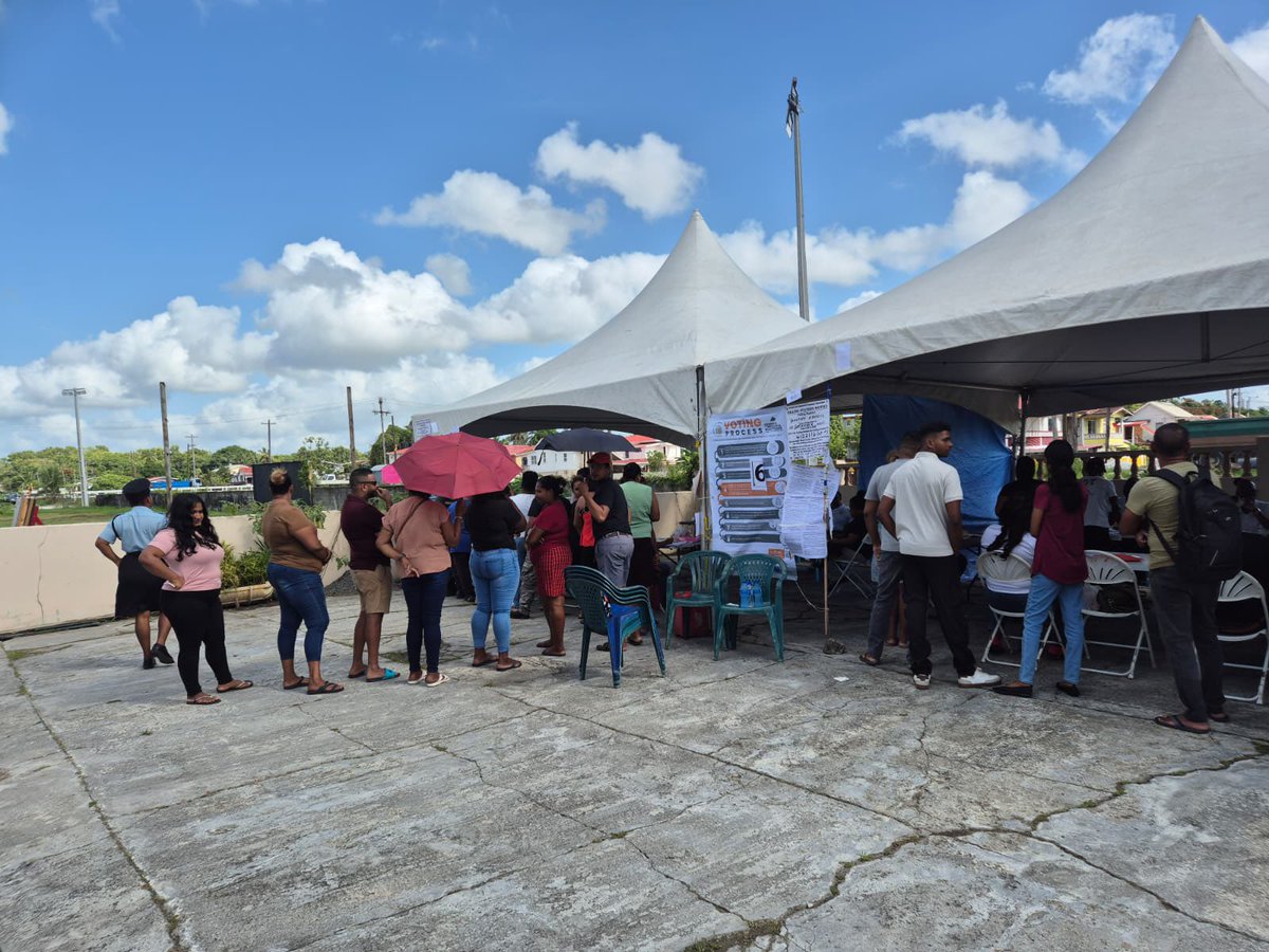 facebook.com/share/p/1dkbAX…

Read about <a href="/UNDP/">UN Development</a> support to elections in Guyana yesterday - amazing acts of public service and active electorate. Inspiring and I’m privileged to be here 

<a href="/PNUDLAC/">PNUD América Latina y el Caribe</a> <a href="/MichMuschett/">Michelle Muschett</a> <a href="/UNDP/">UN Development</a> <a href="/UNDPGuyana/">UNDP Guyana</a>