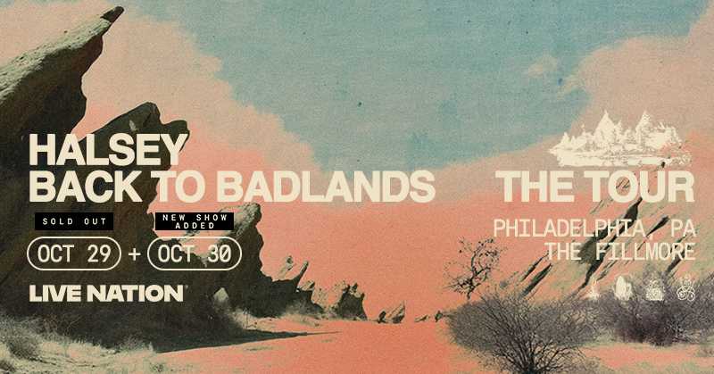 The Fillmore Philadelphia (@fillmorephilly) on Twitter photo SECOND SHOW ADDED! ๐ Due to overwhelming demand, a second Halsey show has been added at The Fillmore Philly on October 30! ๐ป
Tickets go on sale Friday, September 5 at 10AM
๐ซ ๐ livemu.sc/46elTE5 SECOND SHOW ADDED! ๐ Due to overwhelming demand, a second Halsey show has been added at The Fillmore Philly on October 30! ๐ป
Tickets go on sale Friday, September 5 at 10AM
๐ซ ๐ livemu.sc/46elTE5