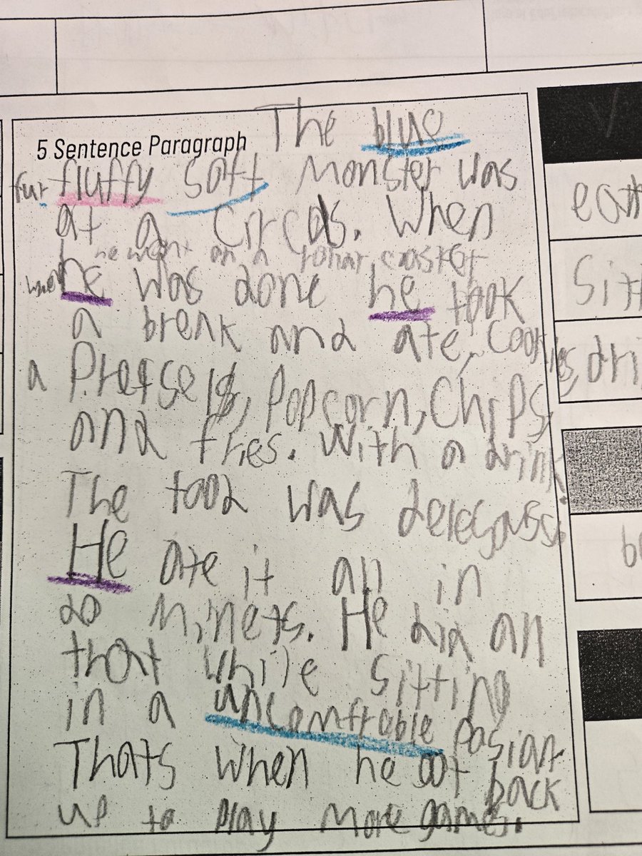 historynerdtchr's tweet image. #8pArts today with 3rd grade! A good start!  #EduProtocols #WeareRACERS #goinggifted #UnlockPotential @RCE_HCS