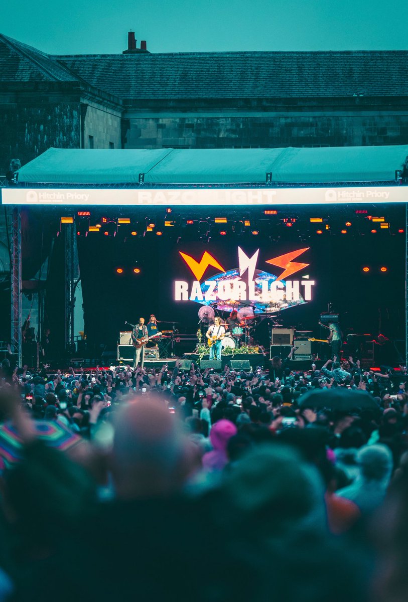 Razorlight's tweet image. Thank you @hitchinprioryseries that was fun x
