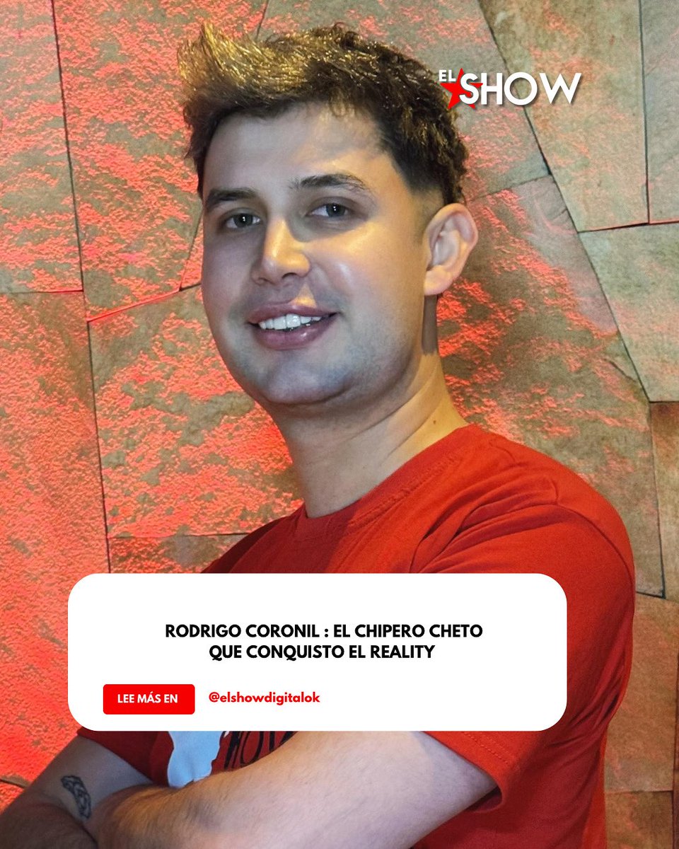 📌Rodrigo Coronil : El Chipero Cheto. Mientras muchos pensaban que era el chico sencillo del valle popular, terminó revelando su faceta de empresario exitoso. Su amabilidad y buen trato sorprendieron y brillaron en la competencia.