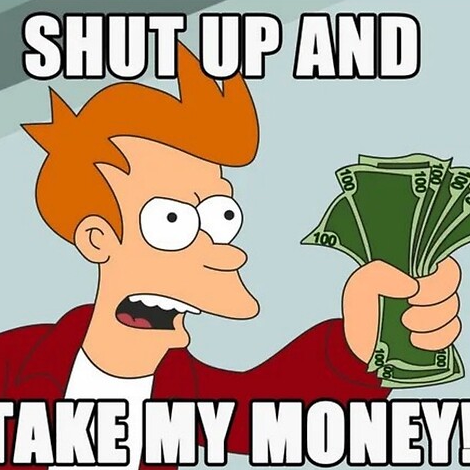Yes, Take My Muffin nods to Futurama’s “Shut up and take my money!” 💸
Same rhythm, new madness — with muffins instead of cash 🧁😉
Big respect to the OGs 🙌