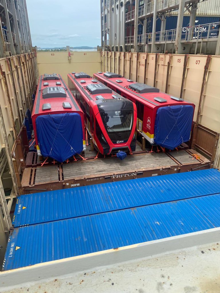 Llegaron los primeros vagones del Metro de Bogotá. El alcalde <a href="/CarlosFGalan/">Carlos F. Galán</a> viajó a Cartagena a recibirlos en un acto simbólico que, aunque puede parecer excesivo, refleja la expectativa que genera esta obra histórica para la ciudad.

Gracias a <a href="/EnriquePenalosa/">Enrique Peñalosa</a> que dejó firmado