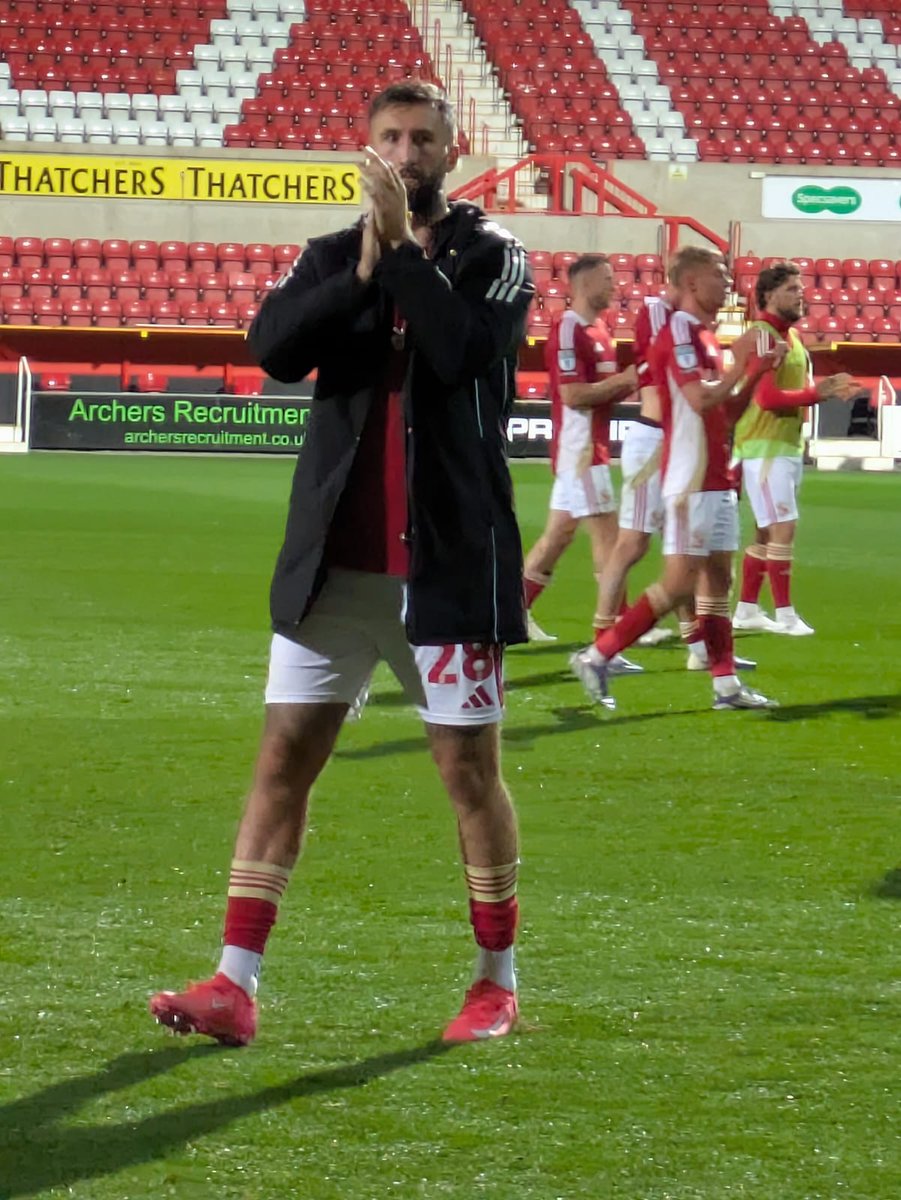 This guy was outstanding tonight - commanding in the air but showed great feet and intelligent play - going to be a key player for us this season 👏👏 #stfc