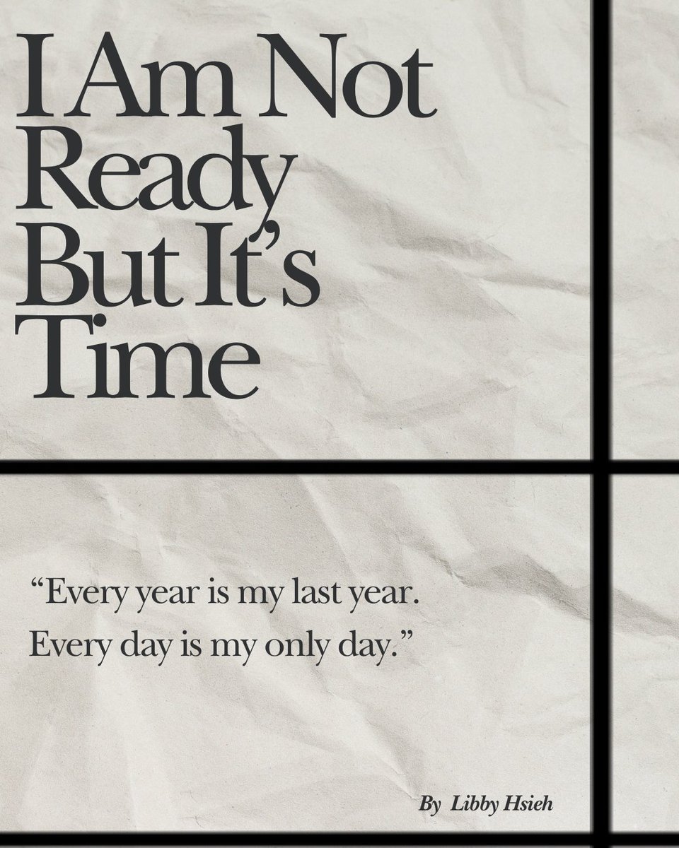 “A drink for celebrating, a drink after a long day. There is always a reason to celebrate, there are always long days.” A poem about death, time, and the quiet beauty of coming undone in Libby Hsieh’s poem "I'm Not Ready But It’s Time.” larbpublab.org/2025/07/24/i-a…