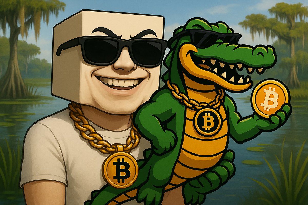 Bulls don’t swim… they CHOMP. 🐊💥
Blocky &amp; Crocky just leveled up the swamp game.
⚡ Power chains of Bitcoin.
🌋 Energy hotter than volcano pumps.
🎭 Memes no zoo can contain.

This isn’t a vibe — it’s a takeover.
👉 Dive in before the swamp goes full degen.

$BLOCKY x $CROCKY