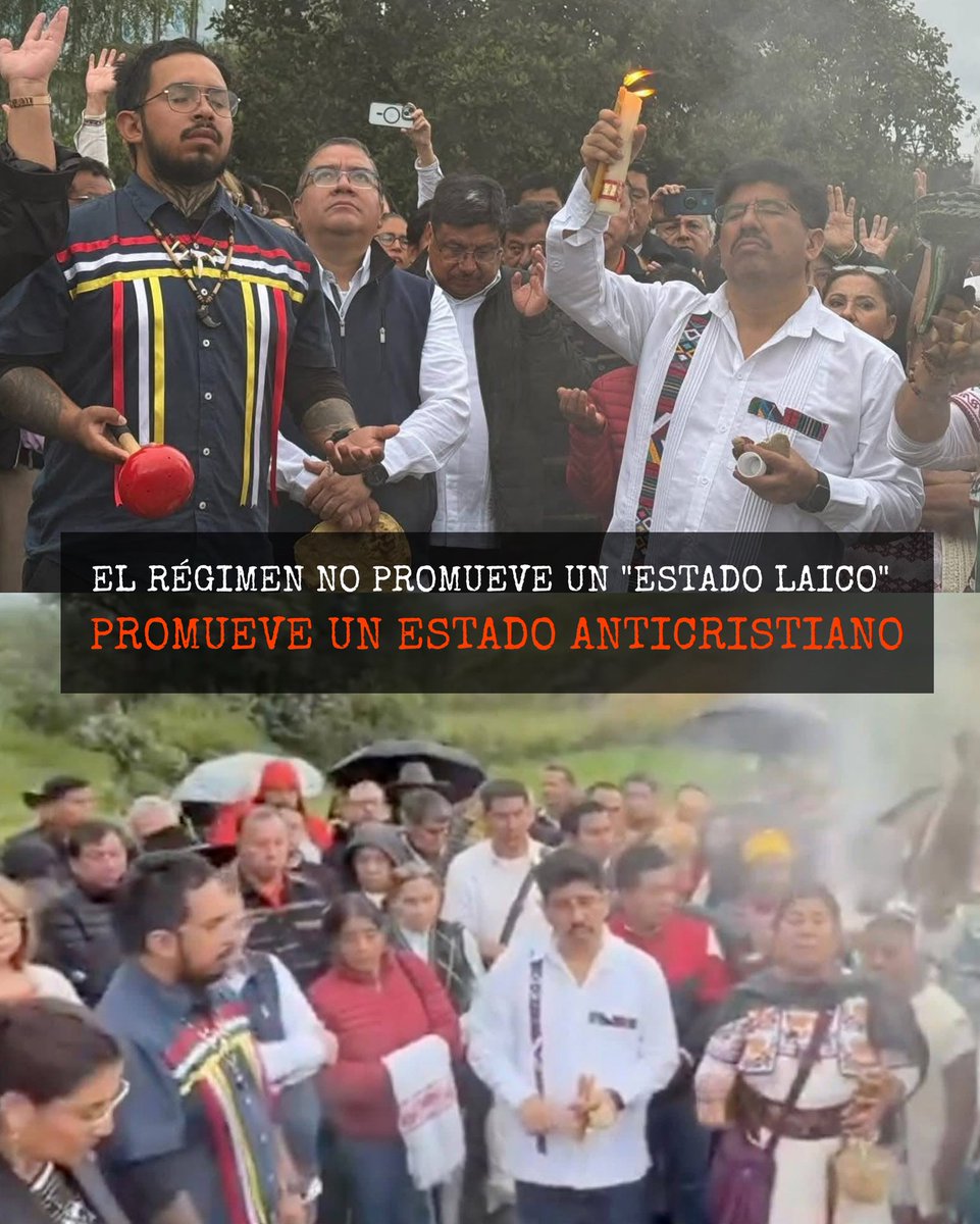 Se ADVIRTIÓ. Hoy es una realidad. México tiene un gobierno abiertamente ANTICRISTIANO. Esto no es casualidad, estamos por conmemorar 100 años de la persecución religiosa, realizada por un gobierno similar al que tenemos hoy en día. DATE CUENTA.