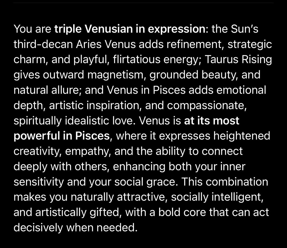 Just call me a Venus Brat at this point.