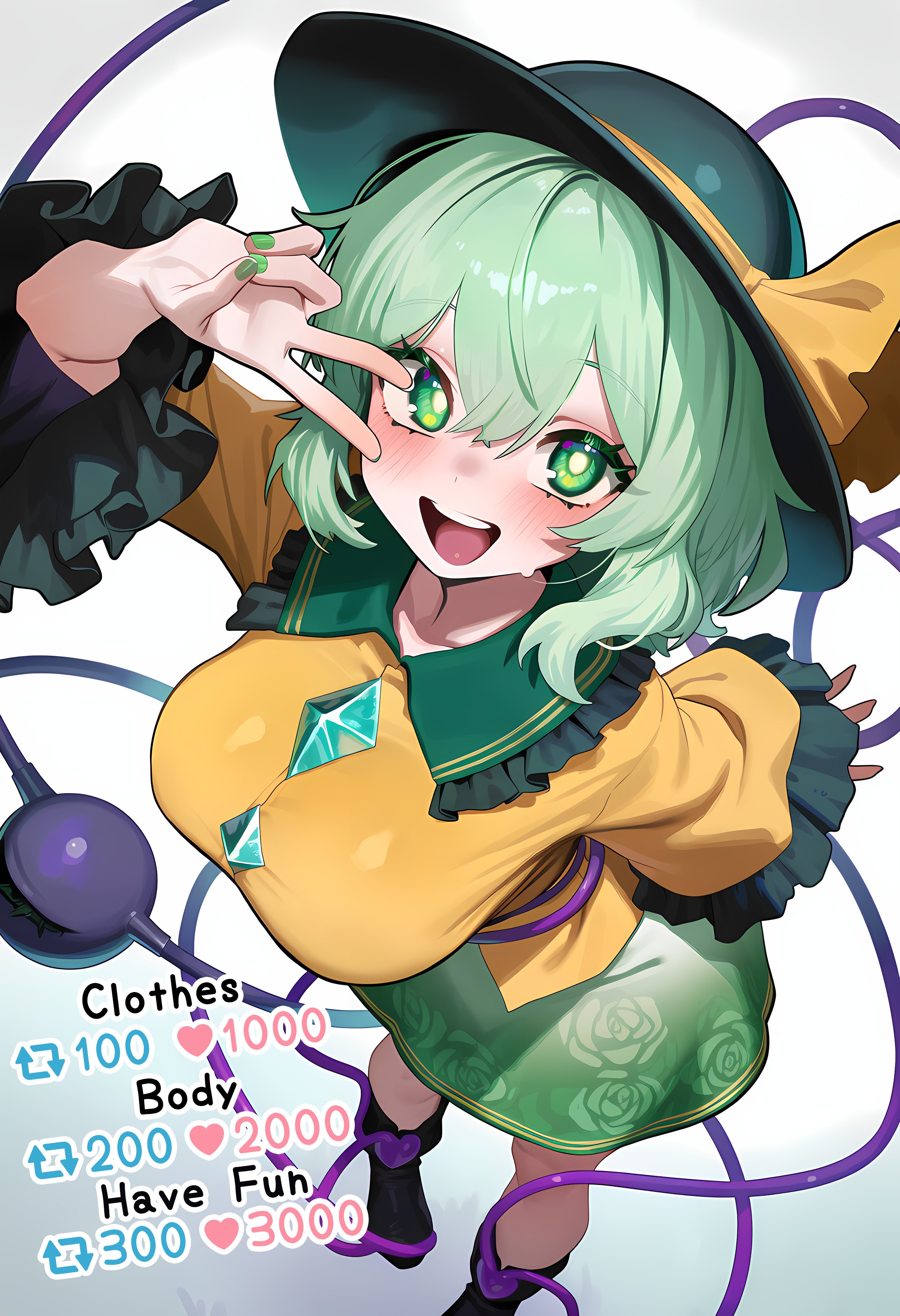 ˗ˏˋ こいしページ ˎˊ˗ 東方Project B2サイズタペストリー 古明地こいし 夏祭り2017