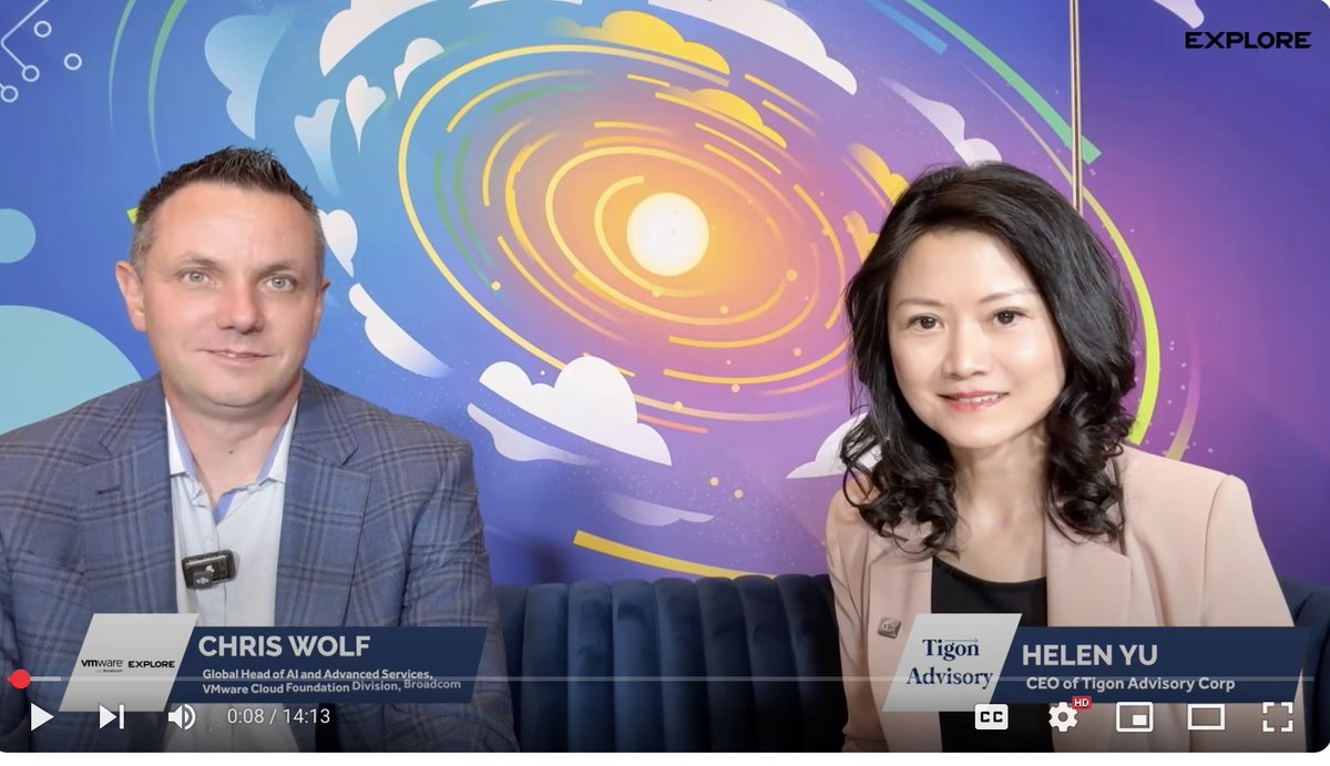 YuHelenYu's tweet image. Is your cloud strategy built for 2025—or stuck in 2015?

At #VMwareExplore, one thing was clear: the enterprise cloud reset is real.

✅ Public cloud agility
 🔒Private cloud control
 🧠AI infrastructure that just works

The private cloud renaissance is here.
🧵 Full recap here:…