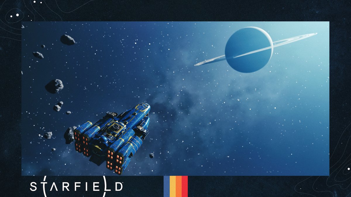 This week's theme for #SpaceFrogTuesday is simply #Starfield, in celebration of the 2 year anniversary!

To me Starfield is about exploration, ships &amp; characters, renewal &amp; wonder. A gorgeous game that goes from breathtaking to thought-provoking in a blink--and I love it💫💜
