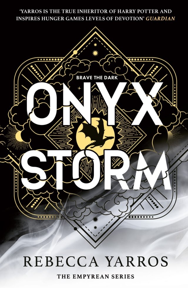 samcsweeney's tweet image. I just read Onyx Storm by Rebecca Yarros