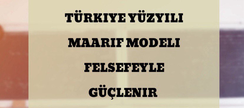 Köklerden geleceğe yansıyan değerler felsefe eğitimi ile tamamlanır. #MaariftenFelsefeye1000Haktır